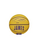 Bola de Basquete Nba Wilson Player Icon Mini - Lebron James Unissex Wilson - Foto 4