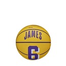 Bola de Basquete Nba Wilson Player Icon Mini - Lebron James Unissex Wilson - Foto 1