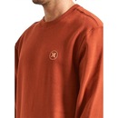 Blusão de Moletom sem Capuz Hurley Mini Icon Wt24 - Masculino - Foto 3