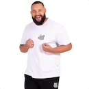 Camiseta Santos Oficial Classic Surf Center Plus Size - Masculina - Foto 2