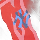 Jaqueta Corta Vento com Cap New Era Windbreaker New York Yankees All Sport Art - Masculina - Foto 3