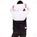 Blusão de Moletom Feminino Canguru Fechado Santos Oficial com Capuz Surf Center Feminino - Foto 3