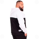 Blusão de Moletom Canguru Fechado Santos Oficial com Capuz Plus Size Surf Center Masculino - Foto 4