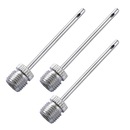 Kit 3 Agulhas Rosqueável Poker para Encher Bolas - Foto 1