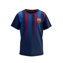 Camisa do Barcelona Stamina Listras Braziline - Infantil - Foto 1