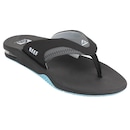 Chinelo Reef Mick Fanning Grey Light Blue - Masculino - Foto 2