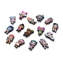 Kit Jibbitz Crocs L.O.L. Surprise Pack III com 5 Peças Sortidos - Foto 1