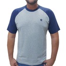 Camiseta New Era New York Yankees Raglan Hip Hop - Masculina - Foto 1