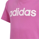 Camiseta Adidas Baby Look - Infantil - Foto 3