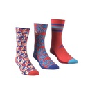 Kit Meias adidas X Farm com 3 Pares - Adulto - Foto 1