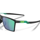 Óculos de Sol Unissex Oakley Futurity Satin Black Prizm Jade - Foto 4