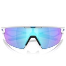 Óculos De Sol Unissex Oakley Sphaera Matte White Sapphire Polarized - Foto 4