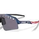 Óculos De Sol Unissex Oakley Sutro Lite Sweep Tld Blue Colorshift - Foto 5
