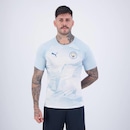 Camisa do Manchester City Pré Jogo 2025 Puma - Masculina - Foto 1