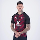 Camisa Puma Milan Pré Jogo 2025 Puma - Masculina - Foto 3