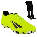 Chuteira Society Penalty Fúria + Par De Meião - Infantil - Foto 1