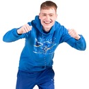 Blusão de Moletom do Cruzeiro Surf Center Canguru Oficial Ontem Hoje Sempre - Masculino - Foto 2