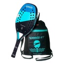 Raquete Beach Tennis Boomerang Glass Fiber + Beach Bag Speedo - Black - Foto 7