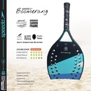 Raquete Beach Tennis Boomerang Glass Fiber + Beach Bag Speedo - Black - Foto 1