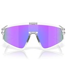 Óculos de Sol Unissex Oakley Latch Panel Matte Clear Prizm Violet - Foto 3