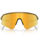 Óculos de Sol Unissex Oakley Sutro Lite Sweep Brass Tax Prizm 24K - Foto 4