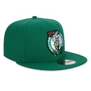 Boné Aba Reta New Era 5950 Boston Celtics Fitted Nba - Fechado - Adulto - Foto 4