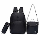 Kit Mochila Onbongo Reforçada Impermeável - 17 Litros + Lancheira + Estojo - Foto 1