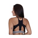 Top Frente Única Suplex Poliamida Elástico Listrado Cós - Feminino - Foto 3