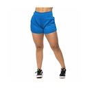 Shorts Orbis Fitness Poliamida Cirrê Cós Alto - Feminino - Foto 2