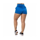 Shorts Orbis Fitness Poliamida Cirrê Cós Alto - Feminino - Foto 4