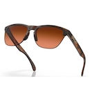 Óculos de Sol Oakley Frogskins Lite Matte Brown Tortoise - Unissex - Foto 5