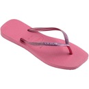 Chinelo Havaianas Slim Square Glitter - Feminino - Foto 3