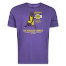 Camiseta New Era Los Angeles Lakers Building - Masculina - Foto 1