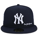 Boné Aba Reta New Era 59Fifty New York Yankees Core Mlb - Masculino - Foto 3