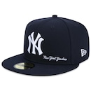Boné Aba Reta New Era 59Fifty New York Yankees Core Mlb - Masculino - Foto 1