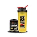 Kit Creatina Monohidratada 300G + Coqueteleira 600Ml - Universal - Foto 1