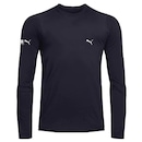 Camiseta Puma Manga Longa Proteção Solar Uv50+ - Infantil - Foto 1
