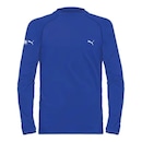 Camiseta Puma Manga Longa Proteção Solar Uv50+ - Infantil - Foto 1