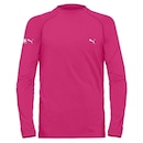 Camiseta Puma Manga Longa Proteção Solar Uv50+ - Infantil - Foto 1