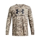 Camiseta Manga Longa Under Armour Abc Camo - Masculina - Foto 3