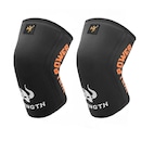 Joelheira Gold Sports Cross Training Gladiator Em Neoprene 7 Mm - 2 Pçs - Foto 1