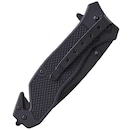 Canivete Tático Invictus Phanton Black Aço Quebra Vidro - Foto 5