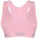 Kit de Top Fitness Puma Esportivo sem Costura - Feminino - 2 unidades - Foto 5