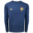 Blusão de Moletom Liga Retro França - Masculino - Foto 1