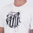 Camiseta Santos Classic Alvinegro Praiano Braziline - Masculina - Foto 5
