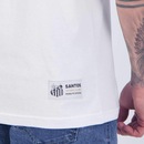 Camiseta Santos Classic Alvinegro Praiano Braziline - Masculina - Foto 6