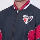 Jaqueta São Paulo Bomber Preta E Vermelha - Foto 5