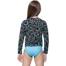 Camiseta Infantil Uv Manga Longa Papillons Speedo - Foto 2