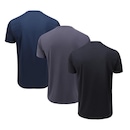 Kit de Camisetas Topper Classic New - Masculino - 3 unidades - Foto 2