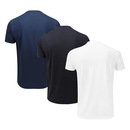 Kit de Camisetas Topper Classic New - Masculino - 3 unidades - Foto 2